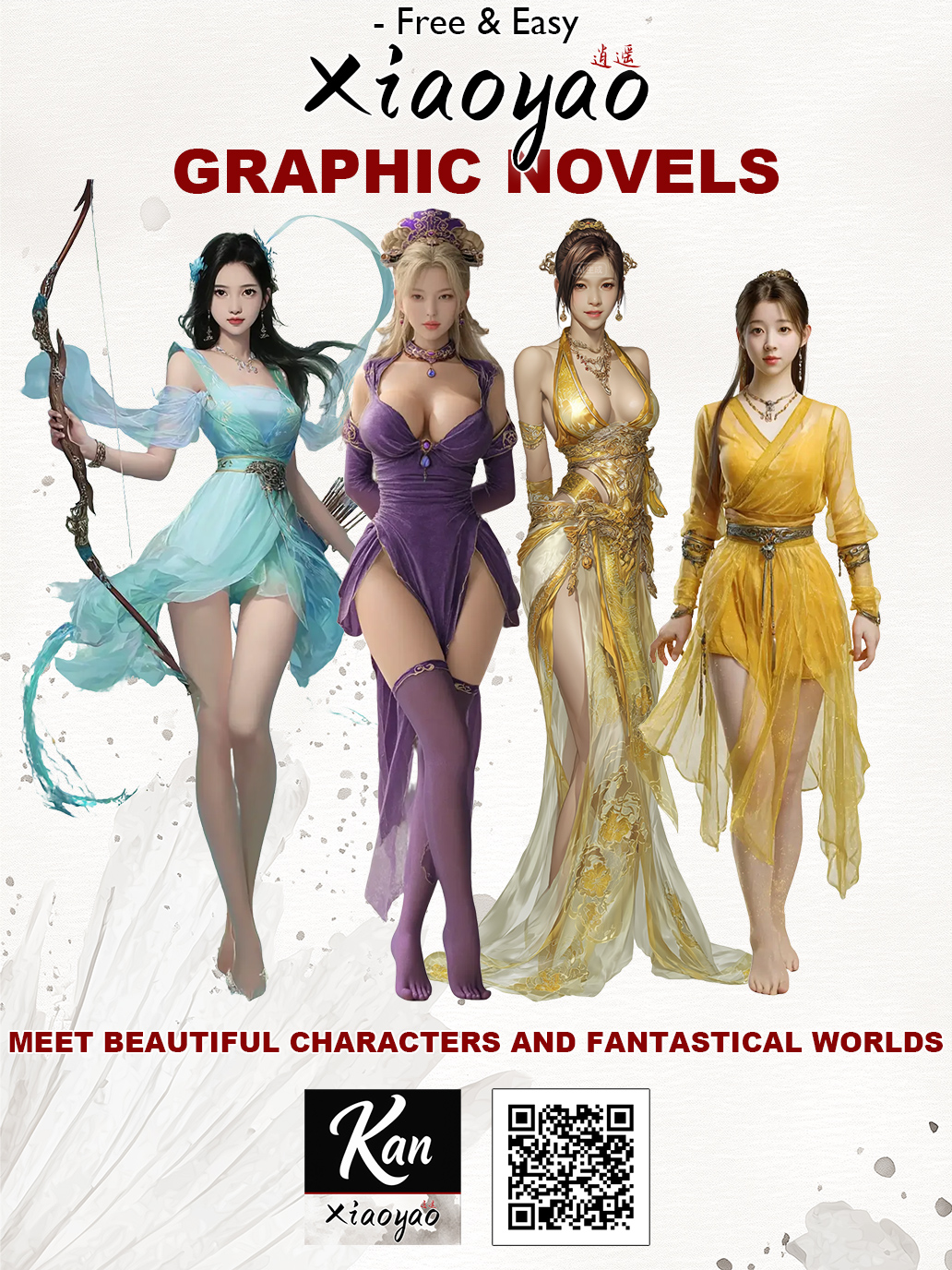 Xiaoyao – Free & Easy Chinese xianxia illustrated web novel poster - slide 4